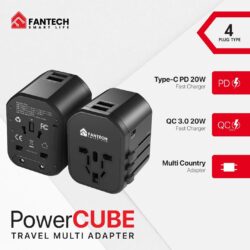 Fantech PowerCube TAC1 Travel Multi Adapter a