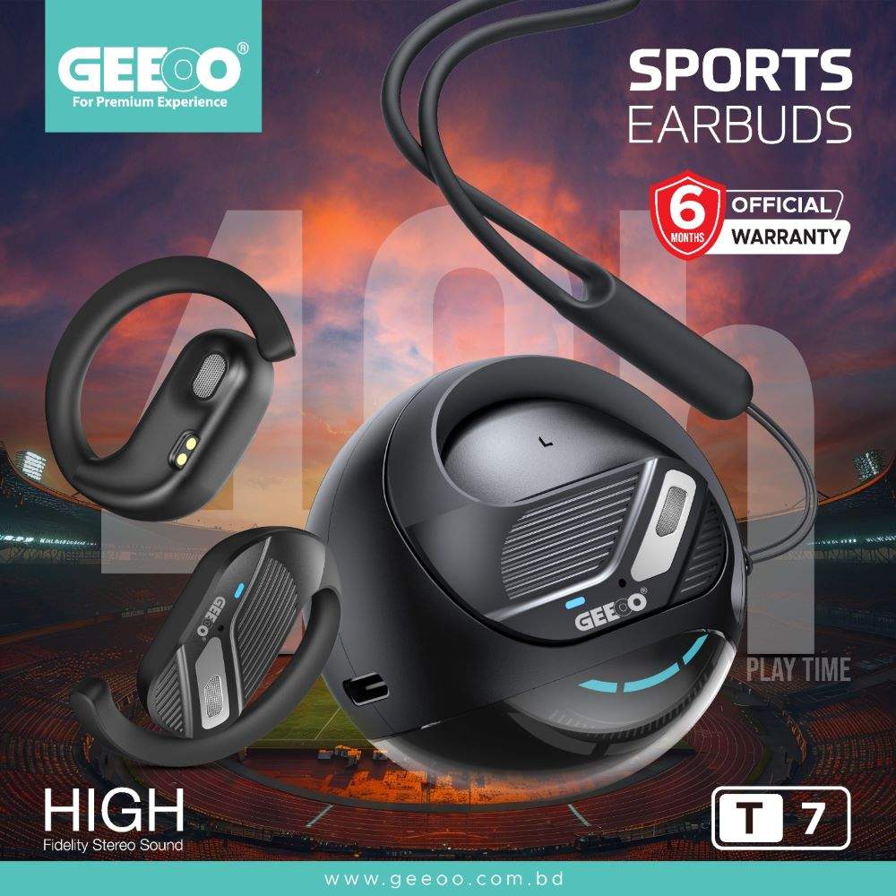Geeoo T7 Open Ear Wireless Earbuds V
