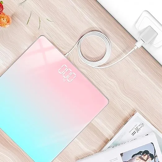 Gradient Duo Colour Portable Led Digital Bathroom Scales D