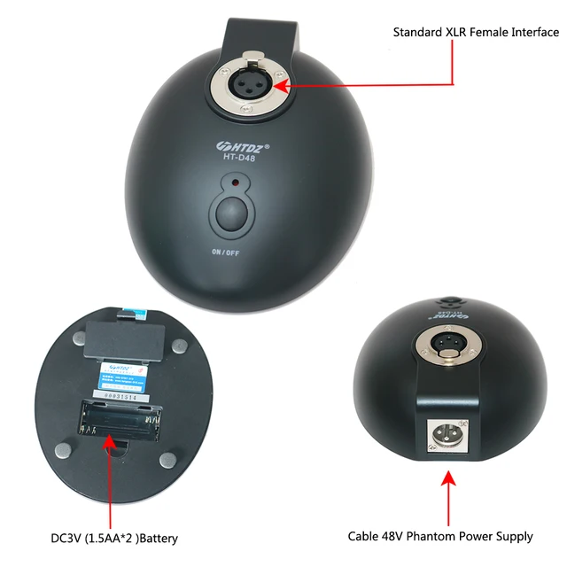 Htdz Ht D48 Professional Gooseneck Condenser Microphone Vp