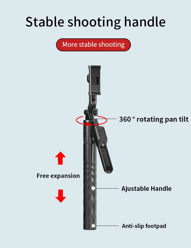 Jmary Kt 239 Camera Phone Selfie Stick Tripod B Jmary Kt 239 Camera Phone Selfie Stick Tripod B