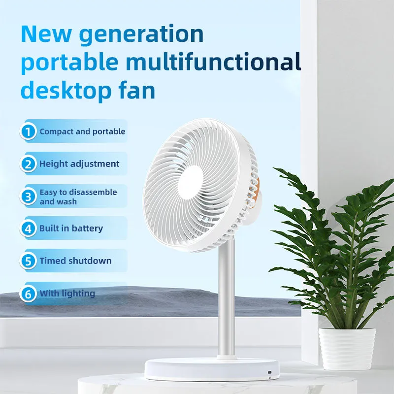P6 Rechargeable Usb Desktop Fan O