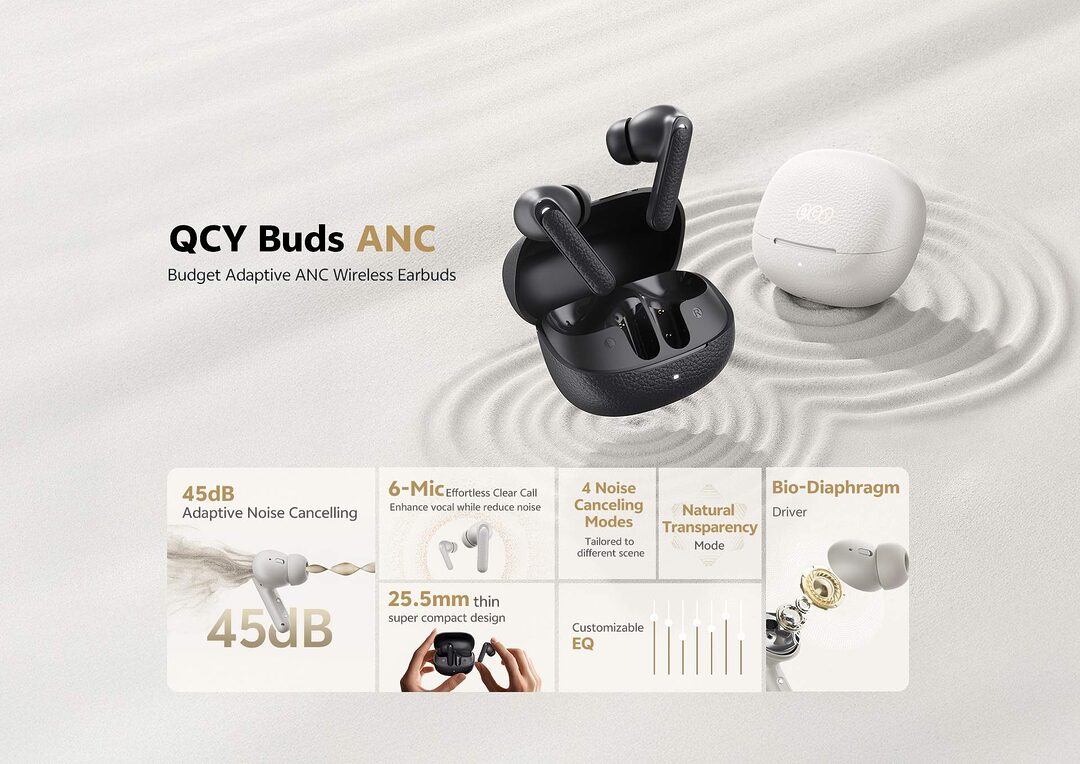Qcy Ht15 Buds Anc Tws Earbuds Re Qcy Ht15 Buds Anc Tws Earbuds Re