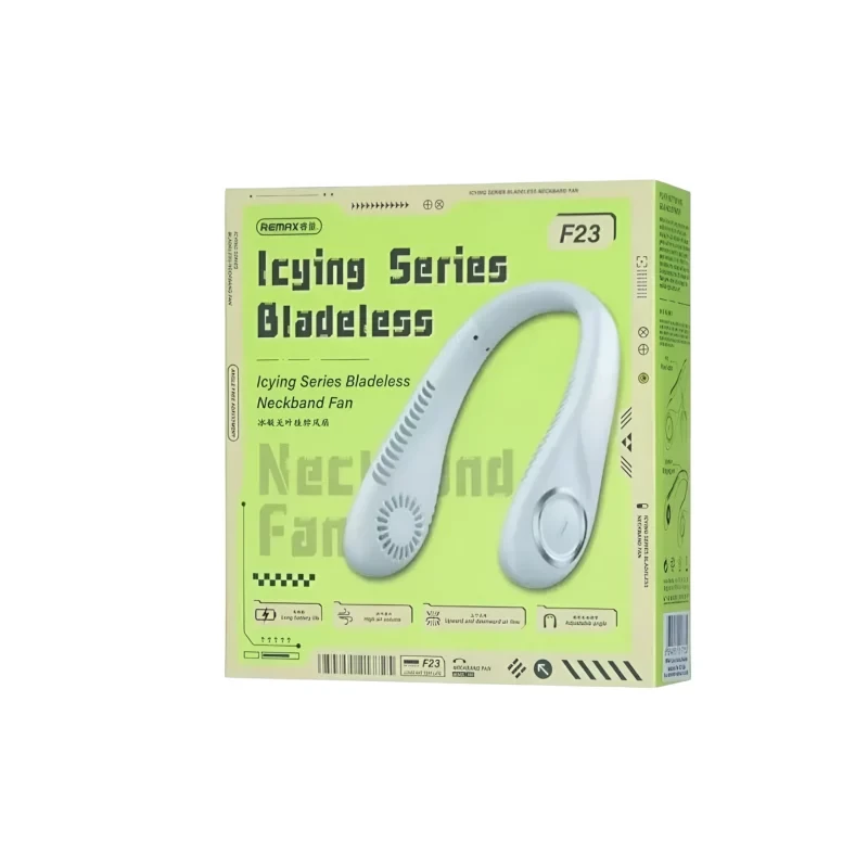 Remax F23 Icying Series Bladeless Neckband Fan V