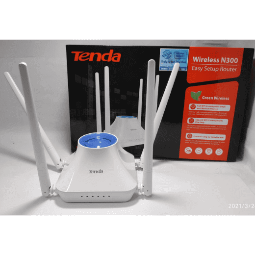Tenda F6 300Mbps N300 4 Antenna Wifi Router B