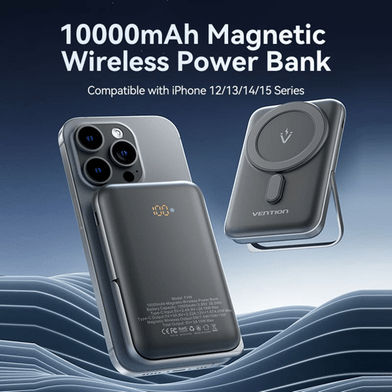 Vention Fhnw0 20W 10000Mah Magnetic Wireless Power Bank V