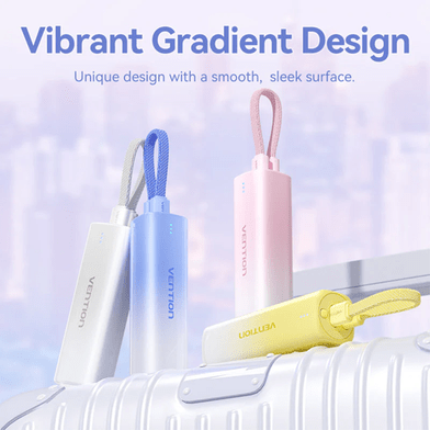 Vention Fhwr0 5000Mah 20W Power Bank With Usb C To Lightning Cable A