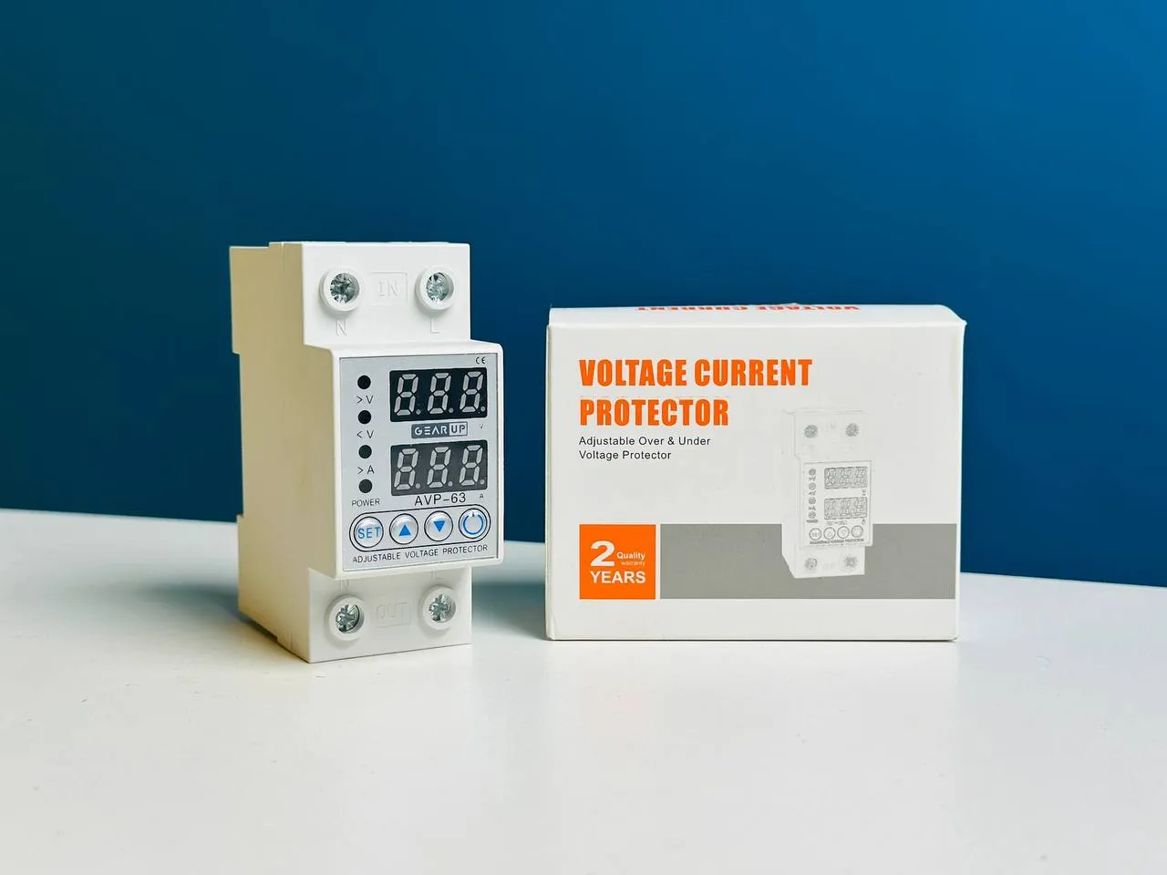 Gearup Avp 63 Automatic Voltage Protector 220V Asa