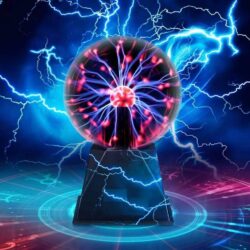 Globe Shape Magic Plasma Ball Light 5 Inch fd