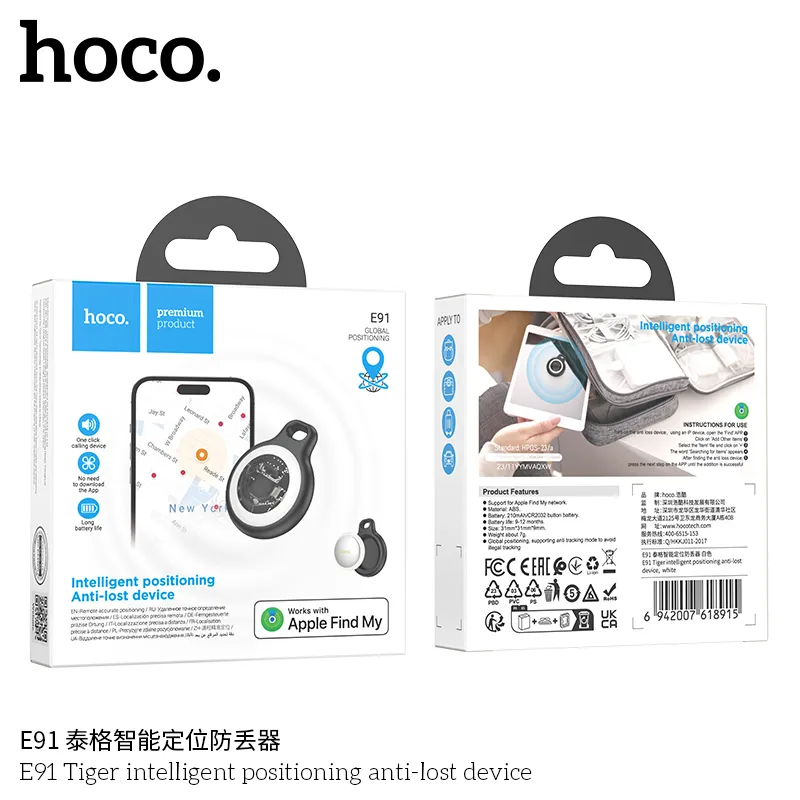 Hoco E91 Smart Gps Location Tracker Finder Dd
