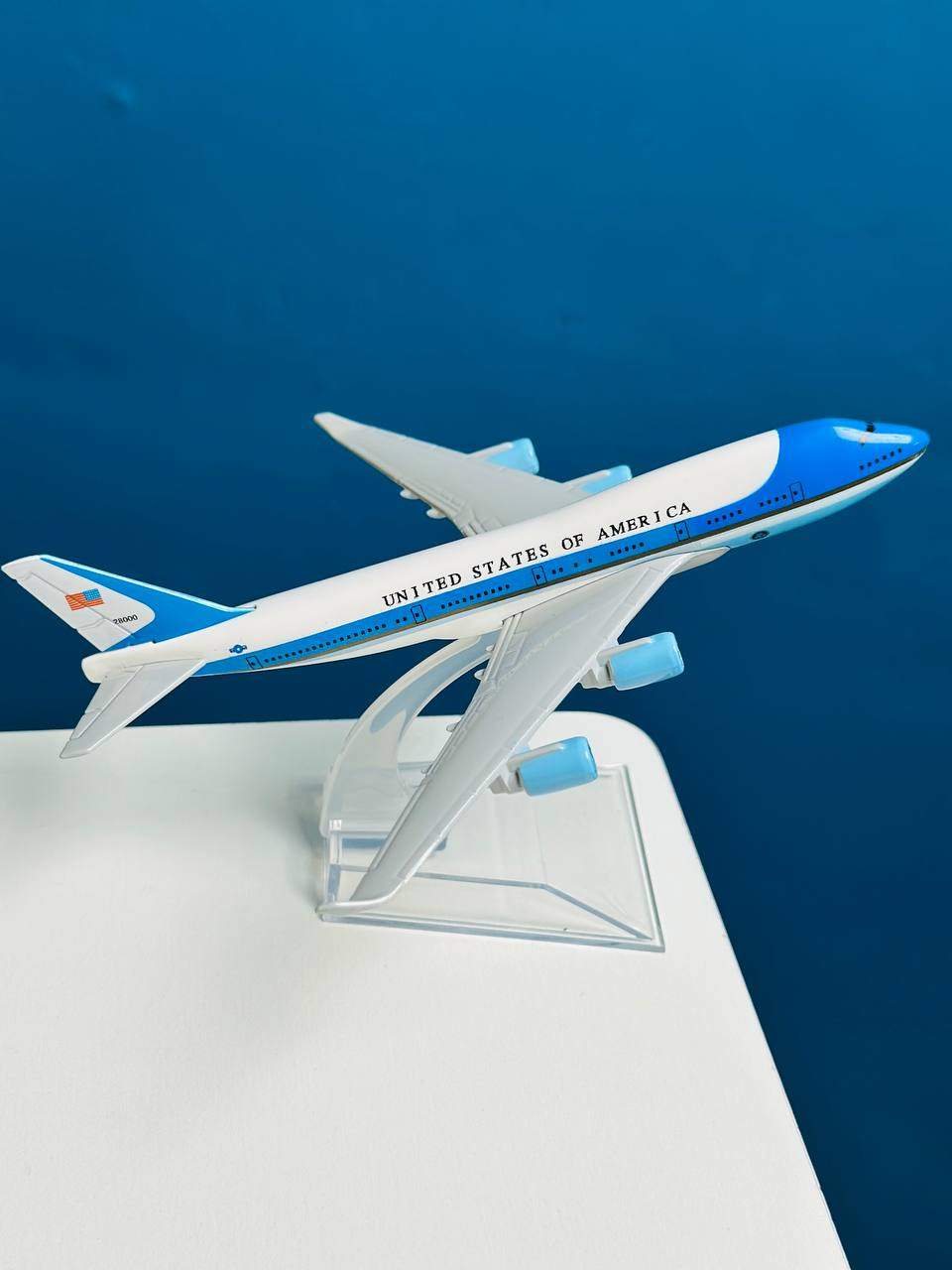 Usa Air Force One B74 Metal Aircraft – 16Cm Usa Air Force One B74 Metal Aircraft – 16Cm