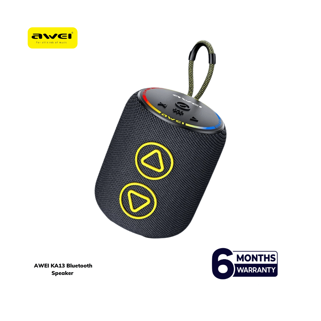 Awei Ka13 Mini Bluetooth Speaker With Rgb Light Awei Ka13 Mini Bluetooth Speaker With Rgb Light