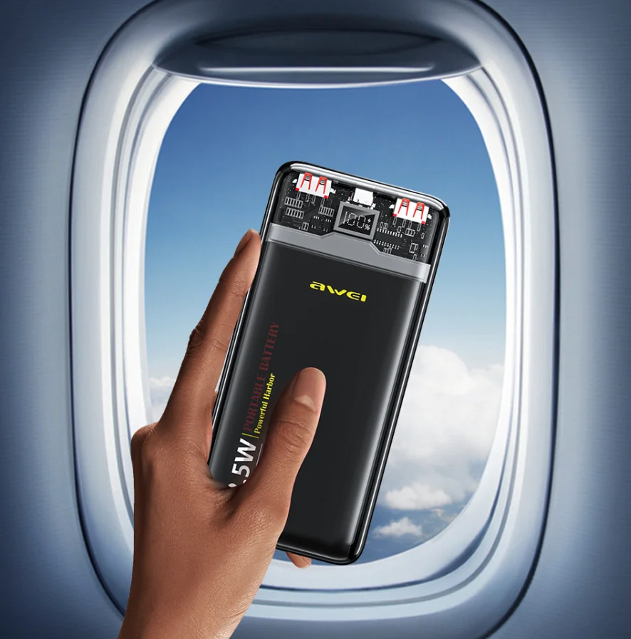 Awei P78K 20000Mah Pd22 5W Portable Fast Charging Power Bank B