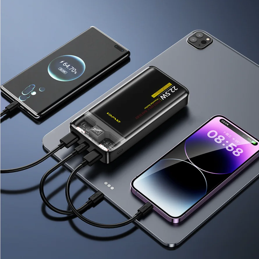 Awei P78K 20000Mah Pd22 5W Portable Fast Charging Power Bank C