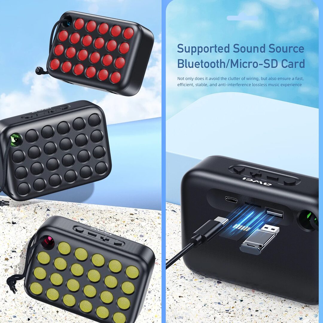 Awei Y385 Mini Portable Outdoor Wireless Speaker B