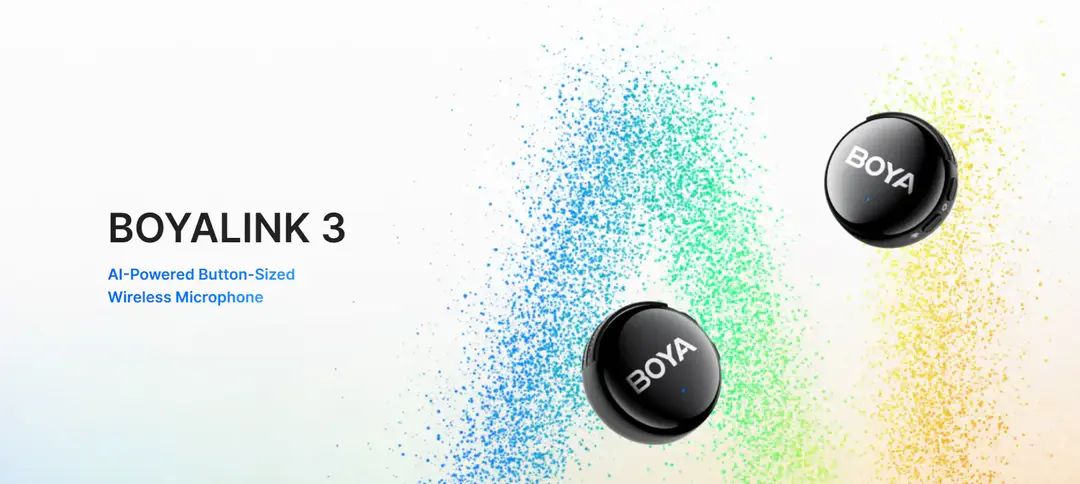 Boya Boyalink 3 Ai Powered Button Wireless Microphone System A