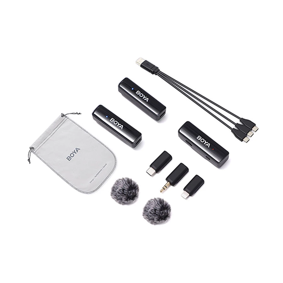 Boya Boyalink A2 All In One Design Wireless Microphone System C Boya Boyalink A2 All In One Design Wireless Microphone System C