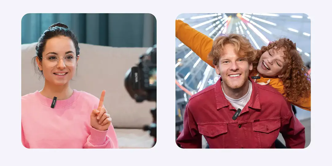 Boya Boyalink C2 Upgraded 3 In 1 Compact Wireless Microphone C