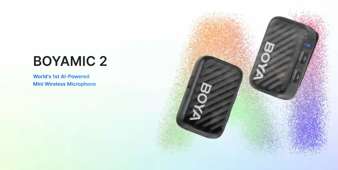 Boya Boyamic 2 Ai Powered Mini Wireless Microphone A