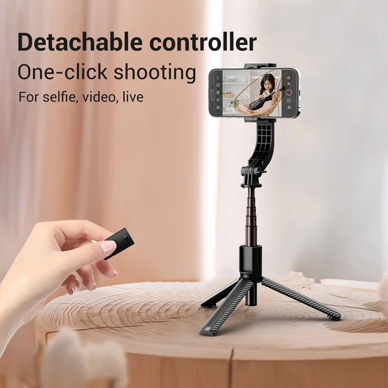C06H 1-Axis Gimbal Stabilizer Selfie Stick Tripod B