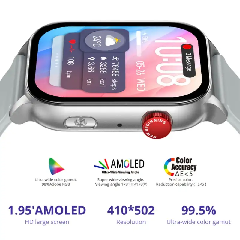 Colmi P78 Bluetooth Calling Smartwatch D