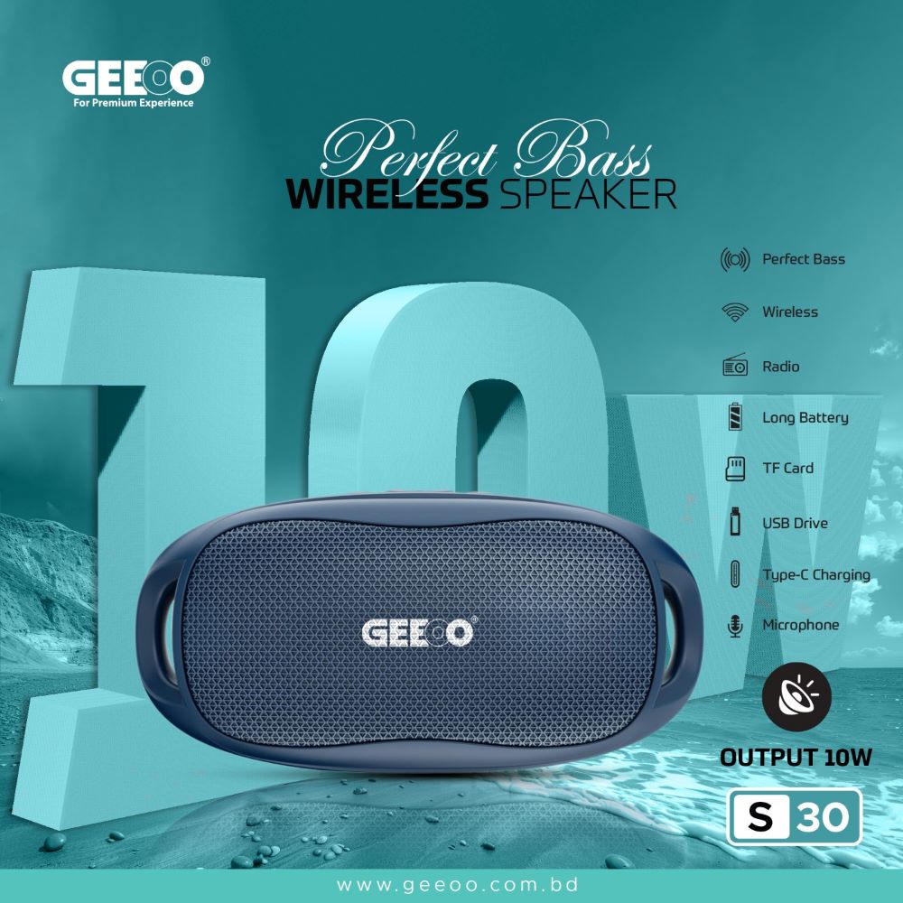 Geeoo S30 Wireless Bluetooth Speaker A