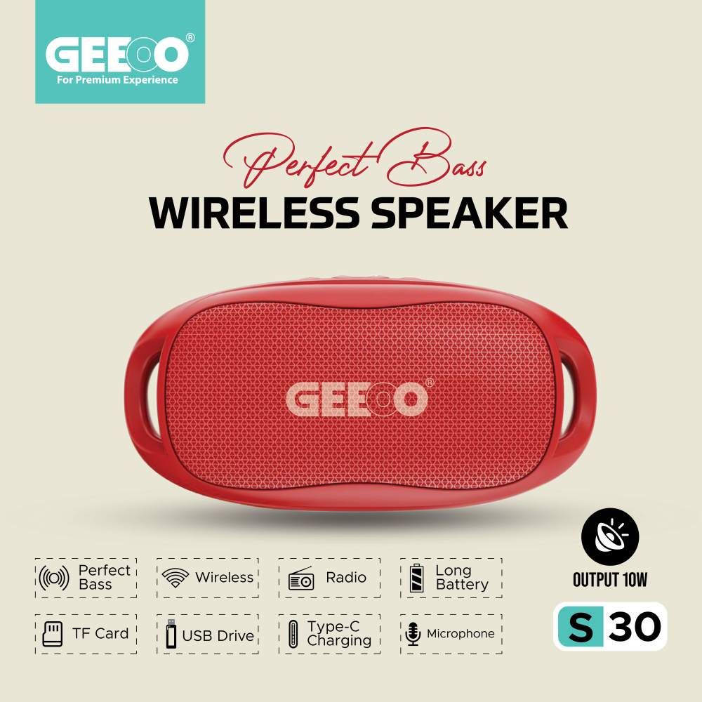 Geeoo S30 Wireless Bluetooth Speaker B