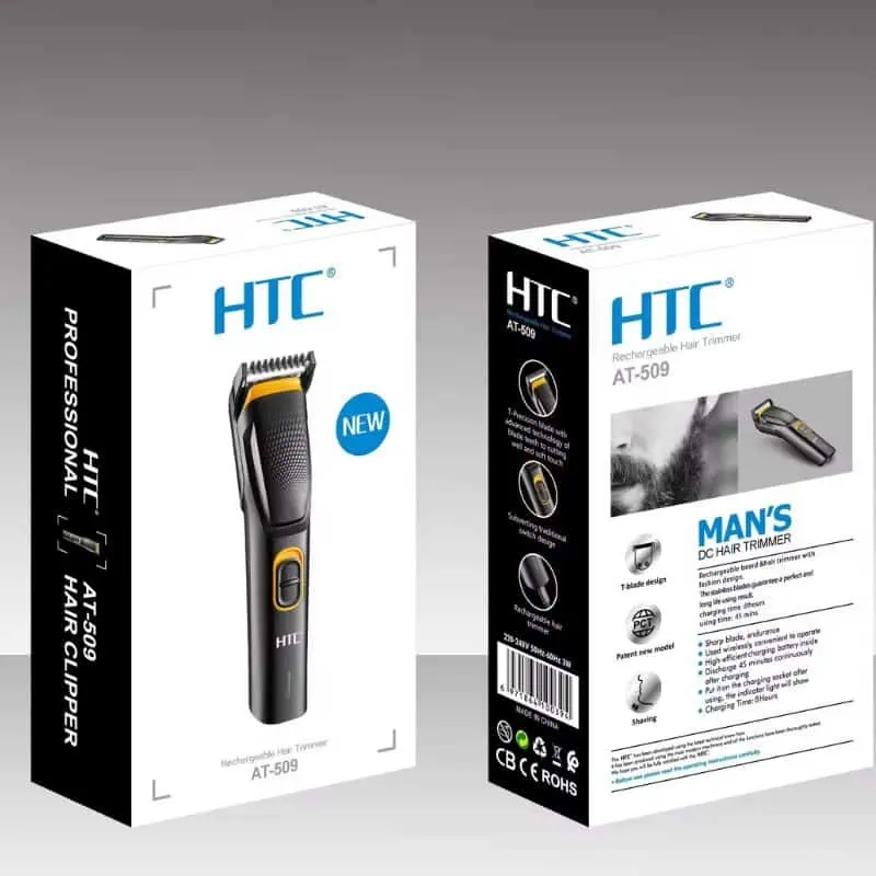 Htc At 509 Cordless &Amp; Rechargeable Trimmer B