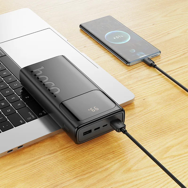 Hoco J144A Hymn Power Bank (30000Mah) A Hoco J144A Hymn Power Bank (30000Mah) A