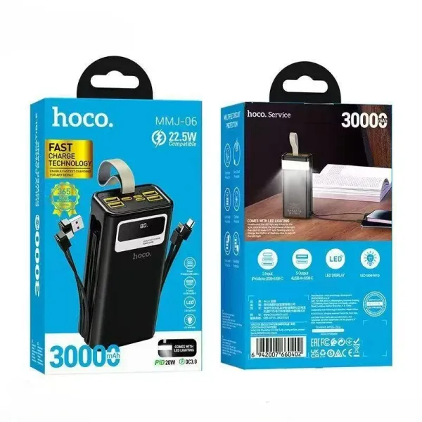 Hoco Mmj 06 22 5W Fully Compatible 30000Mah Power Bank B