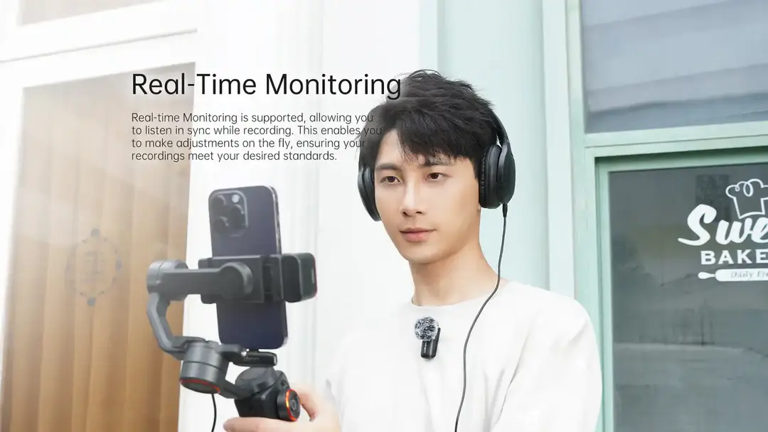 Hohem Mic 01 (1Tx + 1Rx) Wireless Microphone B