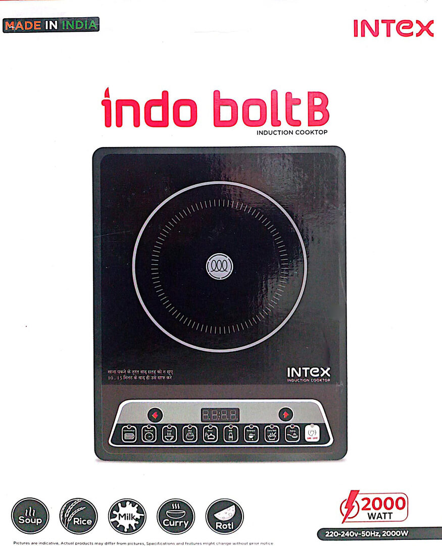 Intex Indo Bolt B Induction Cooktop 2000W A Intex Indo Bolt B Induction Cooktop 2000W A