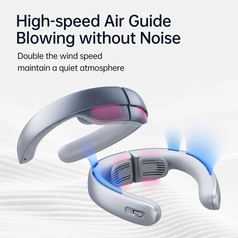 Jisulife Fa45 Neckfan Pro1 5000Mah With Led Display B