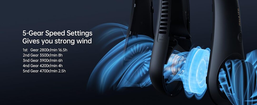 Jisulife Neck Fan Life4 C Jisulife Neck Fan Life4 C