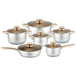 Kaisa Villa KV 6618 Stainless Steel 9Layer 12pcs Cookware Set