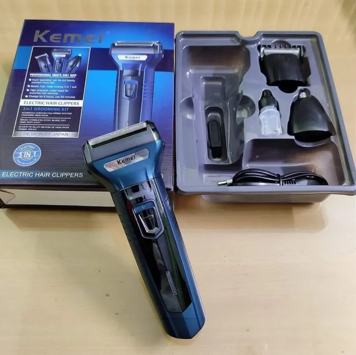 Kemei Km 6330 3 In 1 Hair Clipper Grooming Kit Trimmer B
