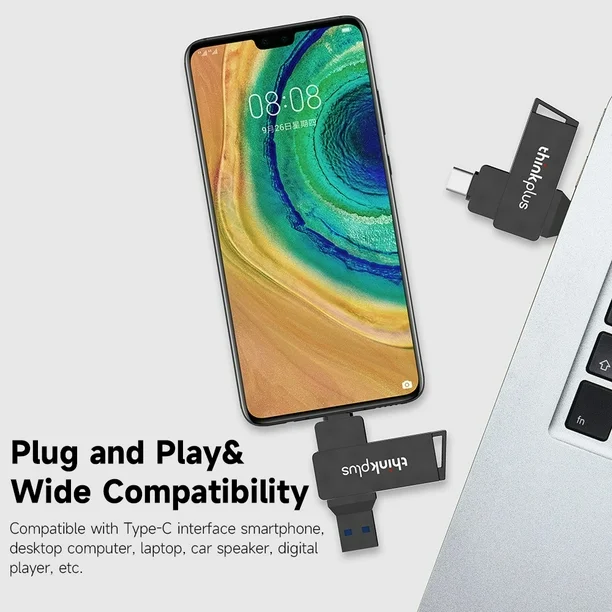 Lenovo Thinkplus Mu251 Usb 3 2 Type C Flash Drive 64Gb B