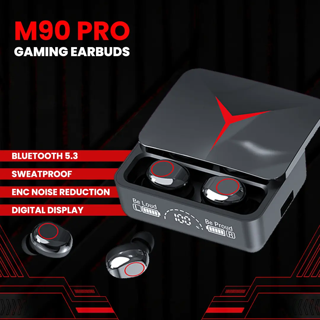 M90 Pro Touch Control Tws Earbuds A M90 Pro Touch Control Tws Earbuds A