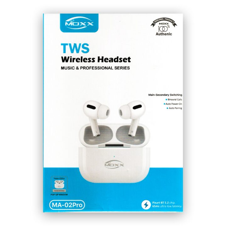 Moxx Ma 02Pro Wireless Headset Earbuds B