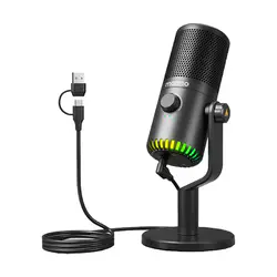Maono DM30 RGB Programmable USB Condenser Microphone