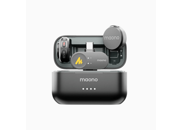 Maono Wave T5 Wireless Lavalier Microphone Combo Maono Wave T5 Wireless Lavalier Microphone Combo