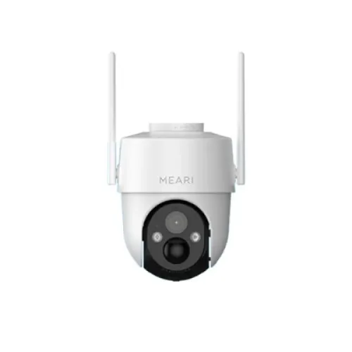Meari V1 3Mp Outdoor 4G Ptz Camera With Battery &Amp; Solar Panel B