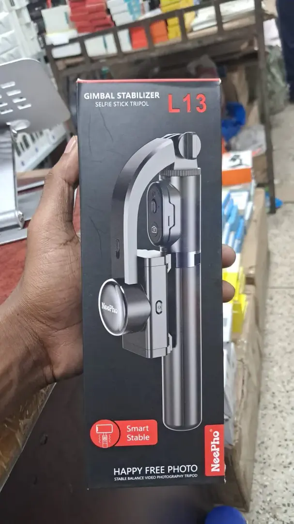 Neepho L13 3‑Axis Gimbal Stabilizer &Amp; Selfie Stick Tripod B Neepho L13 3‑Axis Gimbal Stabilizer &Amp; Selfie Stick Tripod B