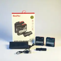 NeePho NP 56 Type C and Lightning Two in One Wireless Microphone