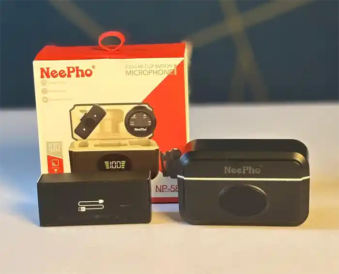 Neepho Np 58 Wireless Clip On Microphone For Type C Devices B Neepho Np 58 Wireless Clip On Microphone For Type C Devices B