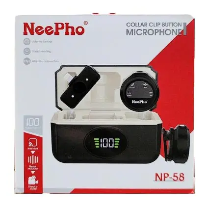Neepho Np 58 Wireless Clip On Microphone For Type C Devices Neepho Np 58 Wireless Clip On Microphone For Type C Devices