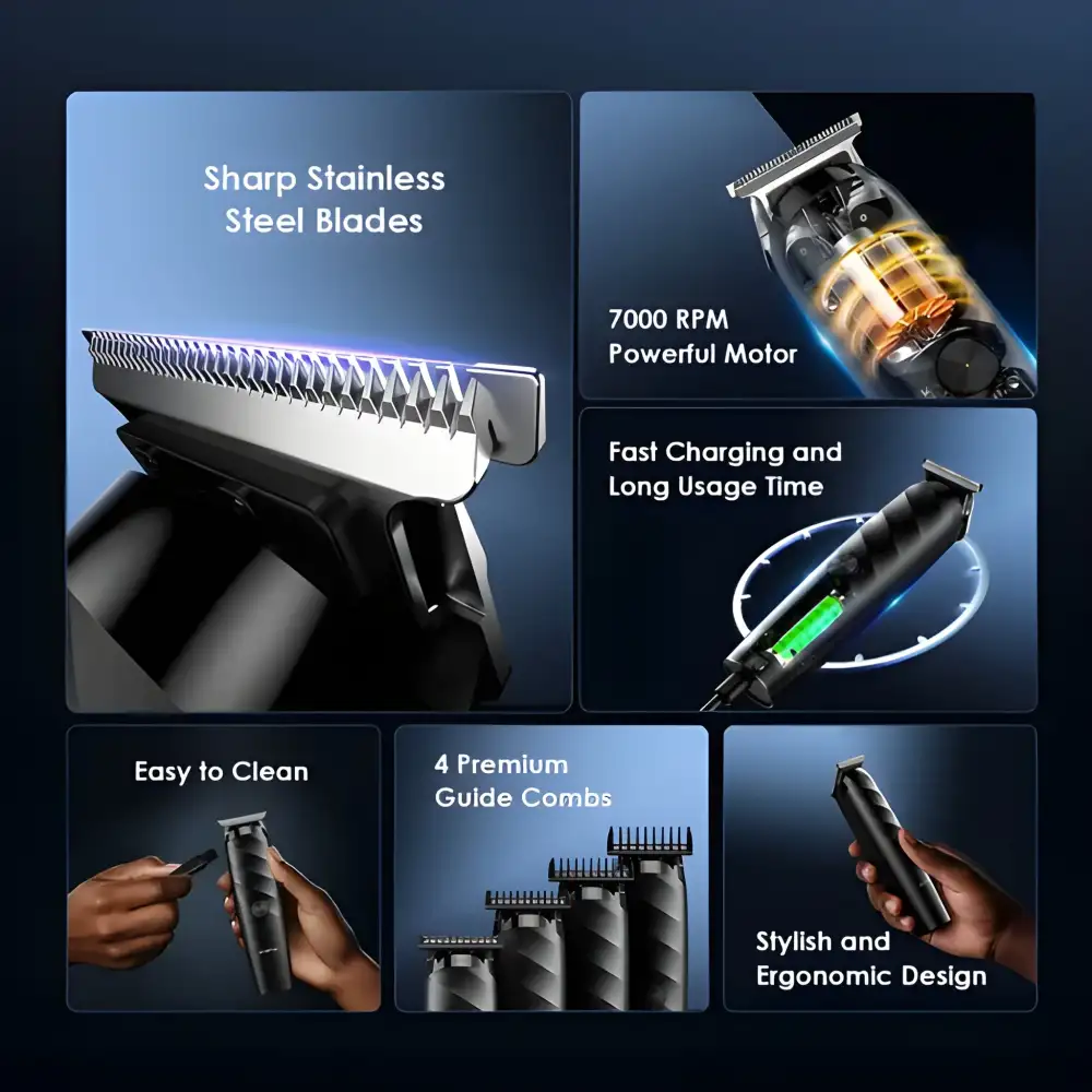 Oraimo Otr 210 Smart Trimmer Home Cordless Powerful Electric Trimmer C