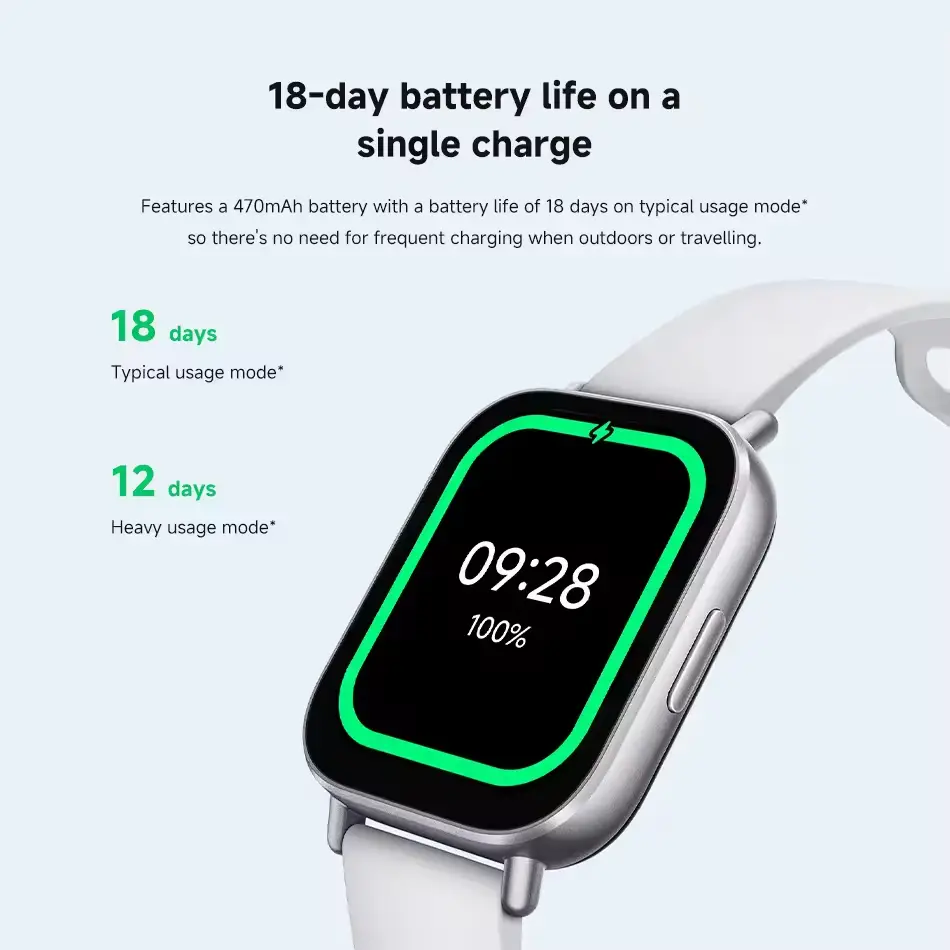 Redmi Watch 5 Active Smartwatch Dual Mic Bluetooth Calling C