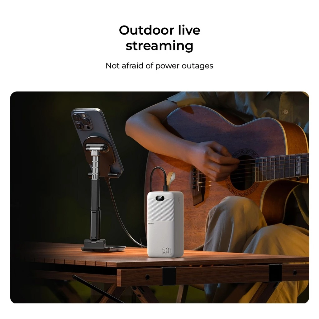 Remax Rpp 117 Piloteer Series 50000Mah 27W Fast Charging Power Bank D Remax Rpp 117 Piloteer Series 50000Mah 27W Fast Charging Power Bank D