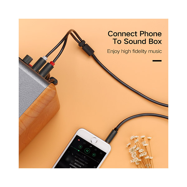 Ugreen Av102 (10514) 3 5Mm Male To 2 Rca Male Audio Cable 10M A Ugreen Av102 (10514) 3 5Mm Male To 2 Rca Male Audio Cable 10M A